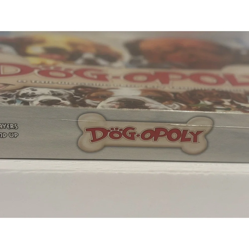 NEW Vintage Dog-Opoly Dogopoly Board Game Monopoly Complete  Original‎ Old Puppy